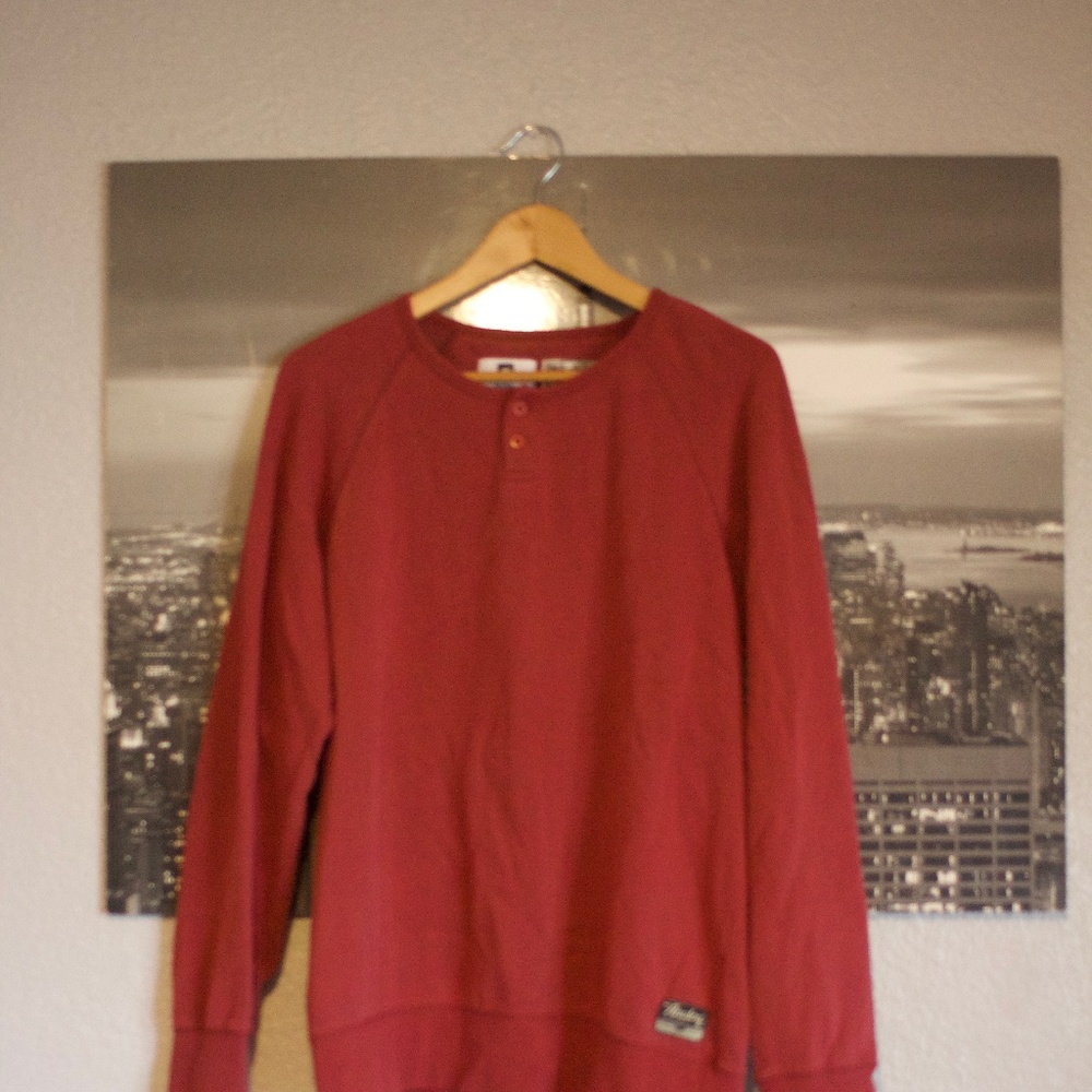 CREW NECK SWEATSHIRT RED